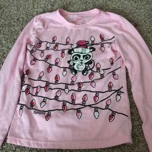 Justice pajama shirt